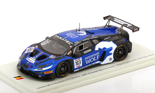 Lamborghini ウラカン GT3 Evo2 No.163 24時間スパ Perera/Mapelli/Pepper 2024/ Spark 1/43 ミニカー