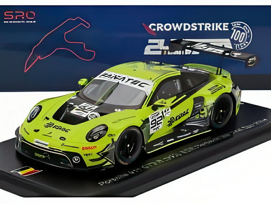 【予約】PORSCHE 911 992 GT3 R SSR Herberth No.92 2024 スパ24時間 グリーン ブラック/ Spark 1/43 ミニカー