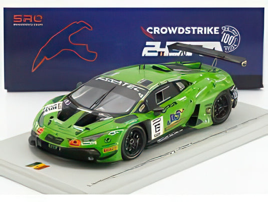 LAMBORGHINI HURACAN GT3 EVO2 5.2L V10 チーム GRT グラッサー レーシング N 19 スパ24時間 2024 マテオ・ジャレーナ ユーゴ/ Spark 1/43 ミニカー