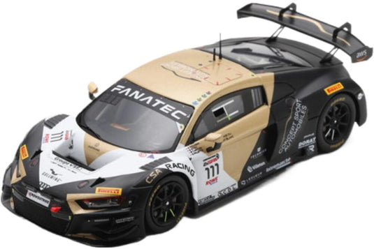 Audi R8 Lms Gt3 Evo Ii 5.2L V10 チーム Csa Racing 111 24H スパ 2024 Arthur Rougier Steven Palette Romain Carton Adam Eteki SB826/ Spark 1/43 ミニカー