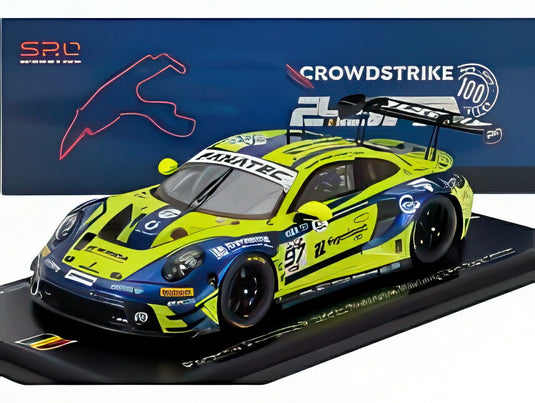 Porsche 911 Gt3 R (992) 97 Rutronik Racing 24H スパ 2024 Z Richard Robichon L Hartog D Blattner D Marschall SB837/ Spark 1/43 ミニカー
