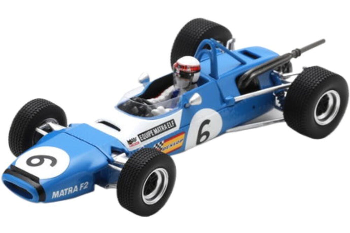 Matra F2 Ms7 #6 ウィナー Reims Gp 1968 Jackie Stewart ブルー/ Spark 1/43 ミニカー