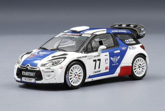 Citroen DS3 WRC 77号車 ラリーサーキットコートダジュール 2019 優勝 V.Bottas M.Salminen 300台限定/ Spark 1/43 ミニカー