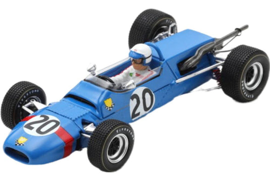 Matra Simca F2 M5S #20 3Rd De Rouen Gp 1966 J Schlesser ブルー/ Spark 1/43 ミニカー