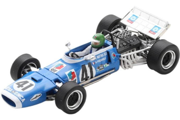 Matra Simca F1 Ms11 12 41 ウィナー Race De Cote Du Beaujolais 1970 H Pescarolo Bluette White SF240/ Spark 1/43 ミニカー