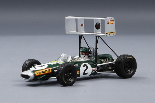 Brabham BT23C 2号車 GPアルビ F2 1968 テスト Jochen Rindt 500台限定/ Spark 1/43 ミニカー