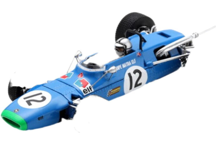 Matra Simca F2 Ms7 12 Reims Gp 1969 P Rodriguez SF305/ Spark 1/43 ミニカー