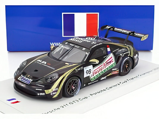 PORSCHE 911 992 GT3 CUP N 98 フランス チャンピオン PORSCHE CARRERA CUP 2023 ドリアン ボッコラッチ ブラック/ Spark 1/43 300台限定ミニカー