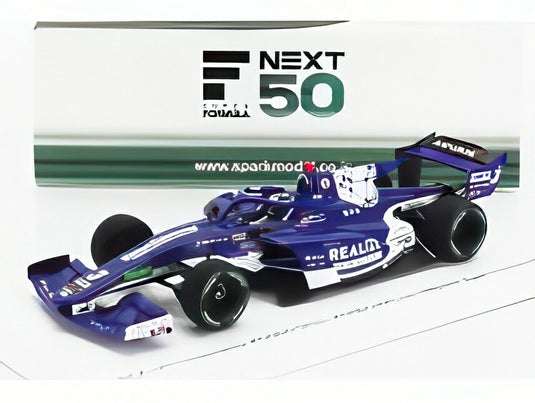 ダラーラ - SF23 TRD 01F チームリアライズコーポレーション近藤レーシング N3 SUPER FORMULA2024 山下健太 - ブルーホワイト  / Spark 1/43 ミニカー