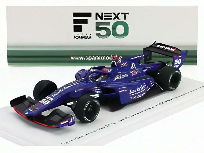 DALLARA SF23 HR-417-E M-TEC TEAM B-MAXレーシング N 50 スーパーフォーミュラ 2024 木村偉織 ブルー ブラック/Spark 1/43ミニカー