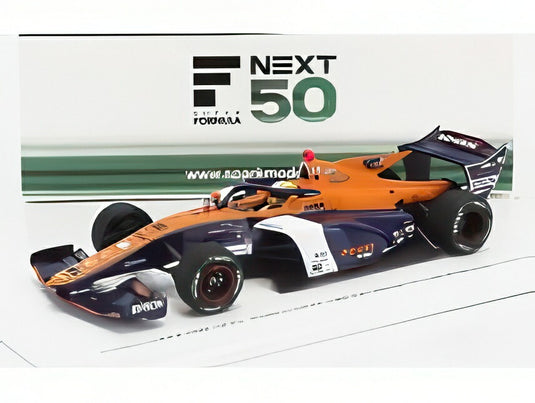 ダラーラ - SF23 HR-417-E チームポノス中島レーシングM-TEC N64 SUPER FORMULA2024 山本尚貴 - オレンジホワイトブルー  / Spark 1/43 ミニカー