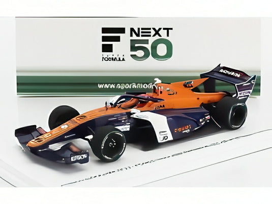 ダラーラ - SF23 HR-417-E チームポノス中島レーシングM-TEC N65 SUPER FORMULA2024 佐藤蓮 - オレンジホワイトブルー  / Spark 1/43 ミニカー