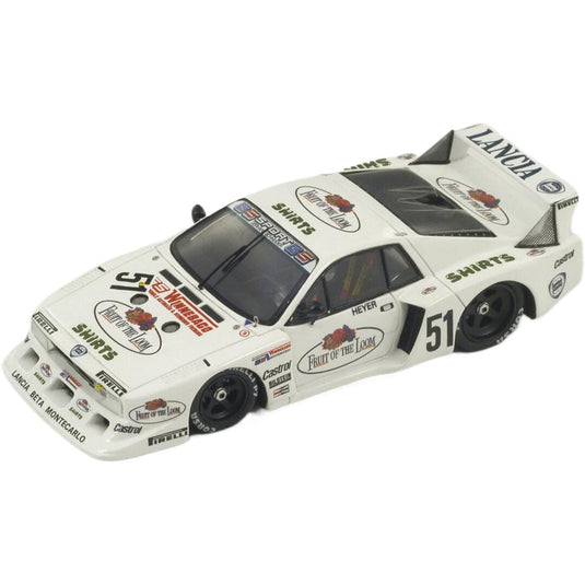 Lanciaランチア Beta Montecarloベータモンテカルロ 1980 N.51 2nd Zolder H.Heyer Sg020 / Spark 1/43 ミニカー