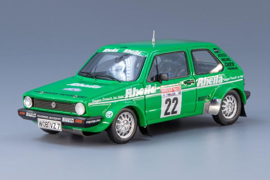 Volkswagen Golf GTI GR2 Rheila ドイツラリー 1981 優勝 A.Stock P.Schmuck 750台限定/ Spark 1/43 ミニカー