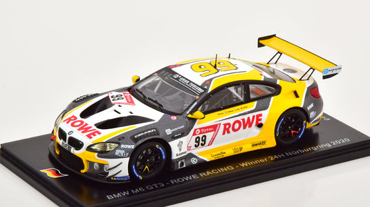 BMW M6 GT3 優勝 24時間ニュルブルクリンク Sims/Catsburg/Yelloly 2020 限定1200個/ Spark 1/43 ミニカー