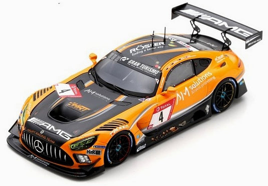 Mercedesメルセデス AMG GT3 2020 No.4 Nurburgringニュルブルクリンク Engel Stolz Metzger / Spark 1/43 ミニカー