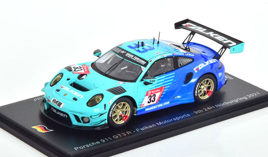 Porsche 911 GT3 R No.33 24時間ニュルブルクリンク Bachler/Werner/Preining/Arnold 2021 限定300個/ Spark 1/43 ミニカー