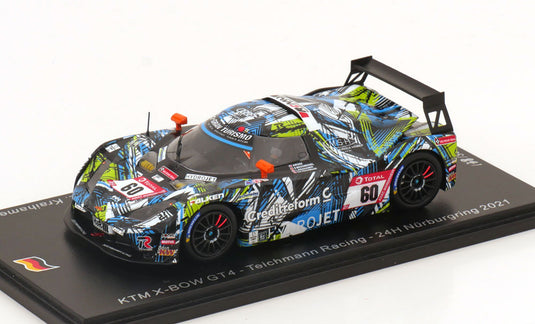 KTM XBow GT4 No.60 24時間ニュルブルクリンク Brodmerkel/Teichmann/Kara Osman/Kraihamer 2021 限定300個/ Spark 1/43 ミニカー