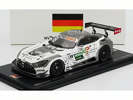 メルセデスベンツ - AMG GT3 EVO チームミュッケモータースポーツ N18 DTM2022 マクシミリアン・ブーク - ホワイトグレー  / Spark 1/43 ミニカー