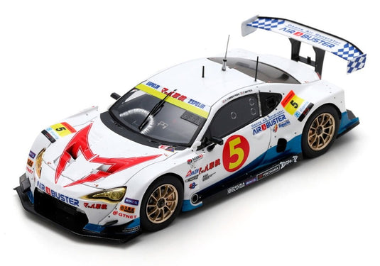 【予約】TOYOTA MC86 N5 SUPER GT GT300 2023 冨林勇佑 松井孝允 ホワイト/ Spark 1/43 ミニカー