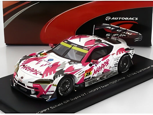 トヨタ - GR スープラ チーム 土屋 N 25 GT300 クラス スーパー GT 2023 T.スガナミ - S.ノナカ - ホワイト フクシア/ Spark 1/43 ミニカー