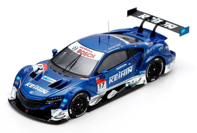 【予約】HONDA NSXGT N17 SUPER GT GT500 2020 塚越広大 ベルトラン・バゲー ブルーホワイト/ Spark 1/43 ミニカー