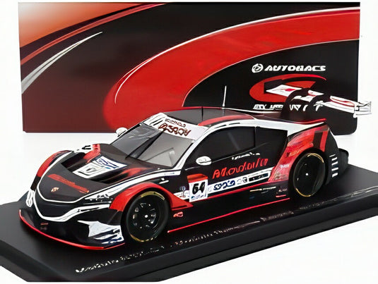 ホンダ - NSX-GT チームモジュロ中島 N64 GT500クラス SUPER GT2020 伊沢拓也 - 大津弘樹 - ブラックホワイトレッド  / Spark 1/43 ミニカー
