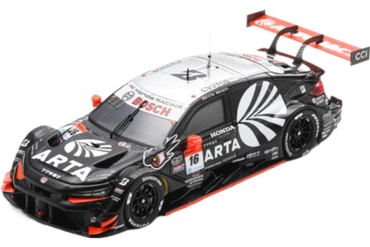 Honda Civic Type R Gt 16 Arta Mugen Gt500 Super Gt 2024 H Otsu R Sato SGT154/ Spark 1/43 ミニカー