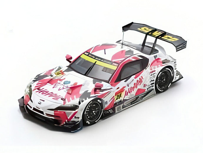 【予約】TOYOTA GR スープラ HOPPY SCHATZ No.25 2024 SUPER GT ホワイト ピンク Spark 1/43