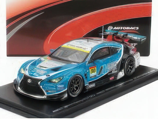 LEXUS RC F GT3 ANEST IWATA RACING N 50 GT300クラス スーパーGT 2024 イゴール・オムラ・フラガ 古谷悠河 ライトブルー ホワイト/ Spark 1/43 ミニカー