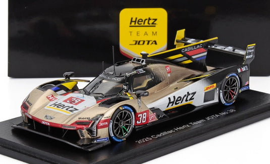 CADILLAC Vシリーズ R 5.5L V8 TEAM HERTZ JOTA N 38 WEC & 7位 ル・マン 2025 ジェンソン・バトン / Spark 1/43 ミニカー