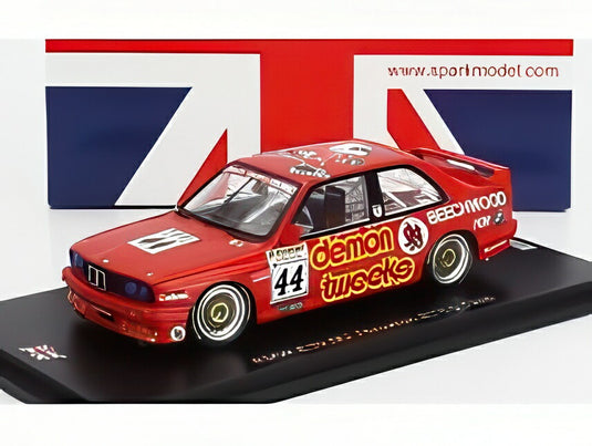 BMW - 3シリーズM3（E30）N44 BTCCスラクストン1988 ローランド・ラッツェンベルガー - レッド  / Spark 1/43 300台限定ミニカー