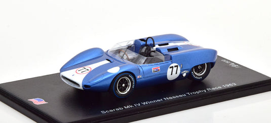 Scarabスカラブ MK IV Winner Nassau Trophyナッソー・トロフィー優勝 1963 Foytフォイト 限定500台 / Spark 1/43 ミニカー