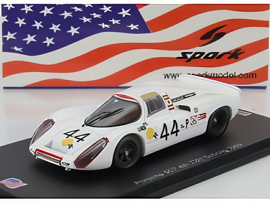 PORSCHE 907 No 44 12h SEBRING 1969 4位 アレックス ソレル ロイグ ルディ リンス ホワイト Spark 1/43 300台限定ミニカー