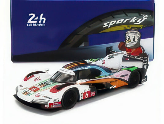 PORSCHE 963 9RD 4.6L TURBO V8 TEAM PORSCHE PENSKE MOTORSPORT N 6 24h LE MANS 2023 KEVIN ESTRE ANDRE LOTTERER LAURENS VANTHOOR VARIOUS/SPARK-MODEL 1/64ミニカー