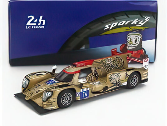 ORECA 07 ギブソン GK428 4.2L V8 チーム ニールセン レーシング N 14 ル・マン24時間 2023 M.ベシェ B.ハンリー R.セールス ゴールド/ Spark 1/64 ミニカー