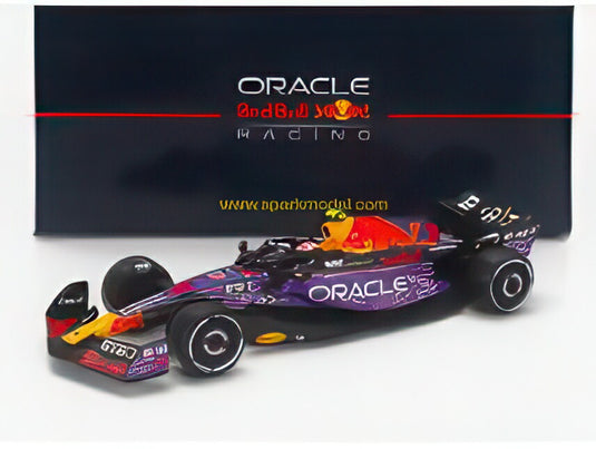 RED BULL F1 RB19 チーム オラクル レッドブル レーシング N 11 3位 ラスベガス アメリカGP 2023 セルジオ・ペレス パープル イエロー レッド/ Spark 1/64 ミニカー