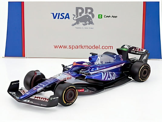RACING BULLS F1 VCARB01 VISA CASH APP N3 2024年シーズン D.リカルド ブルー/ホワイト/ Spark 1/64 ミニカー