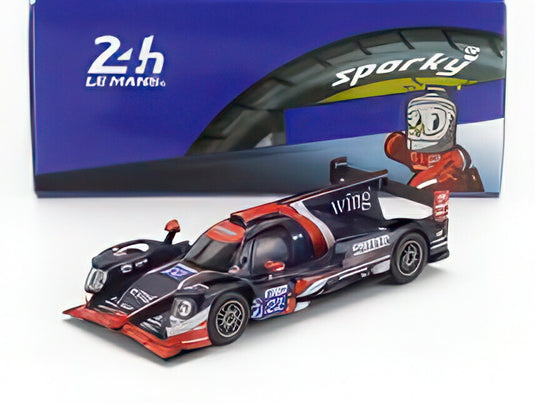 ORECA 07 ギブソン GK428 4.2L V8 チーム ユナイテッド オートスポーツ N 22 優勝 LMP2クラス ル・マン24時間 2024 ビジョイ・ガーグ オリバー・ジャービス ノーラン・シーゲル ブルー レッド ホワイト/ Spark 1/64 ミニカー