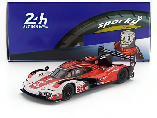 PORSCHE 963 ペンスキーモータースポーツ No.5 2024 ルマン24時間 6位 レッド ホワイト ブラック/ Spark 1/64 ミニカー