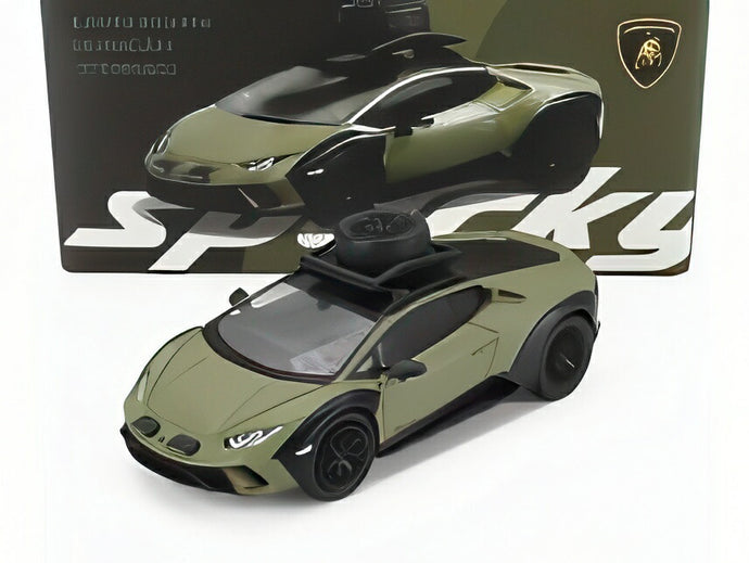 【予約】LAMBORGHINI HURACAN STERRATO 2022 グリーン/ブラック/ Spark 1/64 ミニカー