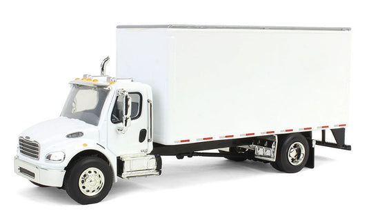 Freightliner M2 バン ボックス トラック ブランク ホワイト / SPECCAST 1/64 建設機械模型 工事車両