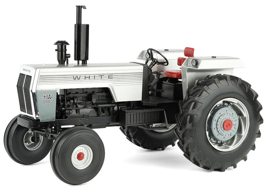 White 2-150 Open Station Tractorトラクター in Silver Stripe / SPECCAST 1/16 模型