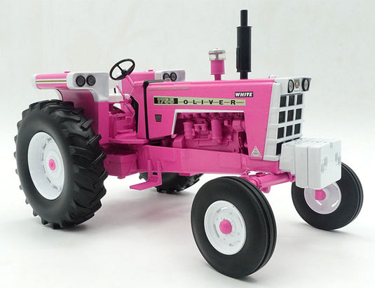 Oliver 1755 ワイドフロント トラクター ピンク 農業機械 / SPECCAST 1/16 模型