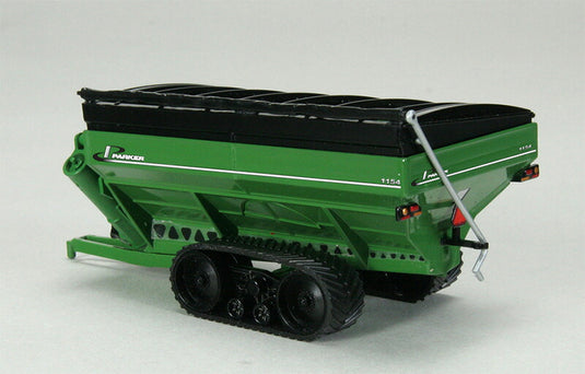 Parker 1154 Grain Cart with Tracks in Green / SPECCAST 1/64 模型
