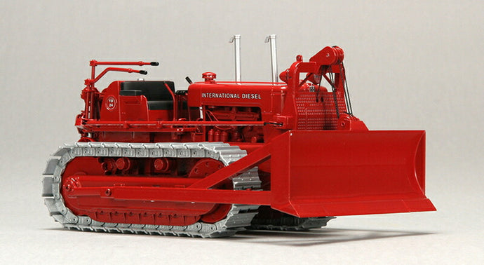 International Harvester TD 24 クローラー ケーブルブレード付き ブルドーザ / SPECCAST 1/25 建設機械模型 工事車両