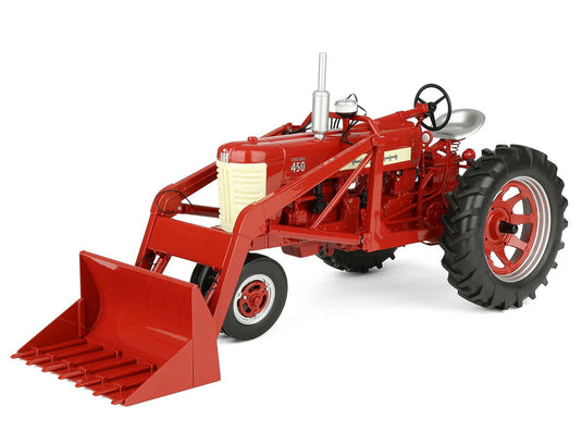 Farmall 450 Narrow Front Diesel Tractorトラクター with Loade / SPECCAST 1/16 模型