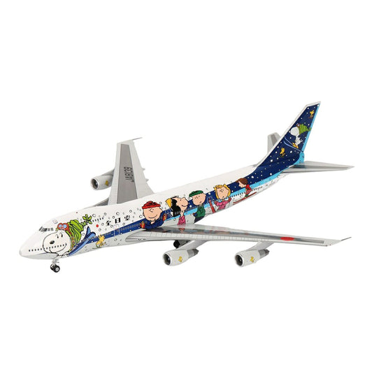ANA全日空 All Nippon Airways ボーイング 747-100 JA8139 スヌーピー塗装 フラップダウン仕様 / SQ Wings 1/200 飛行機模型 旅客機