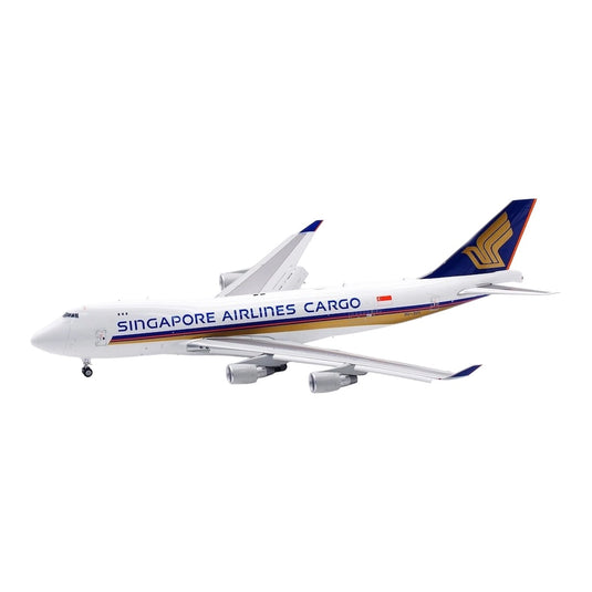 シンガポール航空カーゴ Singapore Airlines Cargo ボーイング 747-400F 9V-SFI Flaps Down / SQ Wings 1/200 飛行機模型 旅客機