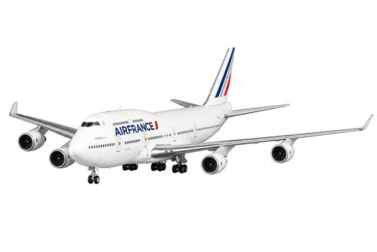 エールフランス Air France ボーイング 747-400 Flaps Down Version F-GITD / SQ Wings 1/200 飛行機模型 旅客機